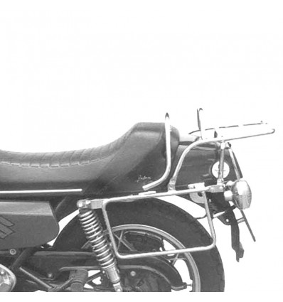 Portapacchi e telai laterali Hepco & Becker cromati per Suzuki GS1000E 78-80 Portapacchi e telai laterali Hepco & Becker cromati per Suzuki GS1000E 78-80
