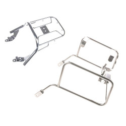 Portapacchi e telai laterali Hepco & Becker cromati per Suzuki GS1000E 78-80 Portapacchi e telai laterali Hepco & Becker cromati per Suzuki GS1000E 78-80