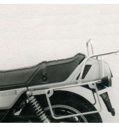 Portapacchi e telai laterali Hepco & Becker neri per Suzuki GSX 1100E 80-82 Portapacchi e telai laterali Hepco & Becker neri per Suzuki GSX 1100E 80-82