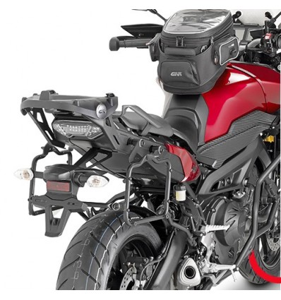 Portavaligie laterale a sgancio rapido Givi PLR450 Monokey per Yamaha MT09 Tracer