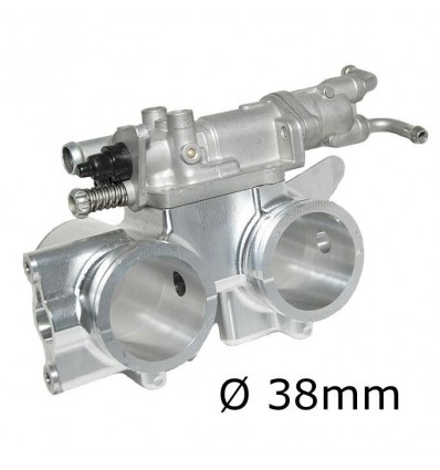 Corpo farfallato Jetprime maggiorato 38mm ovale per Yamaha T-Max 530