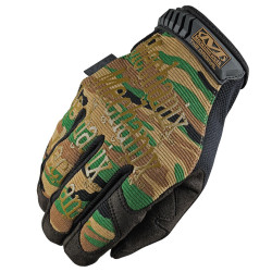 Guanti tattici Mechanix Original mimetici con logo Guanti tattici Mechanix Original mimetici con logo