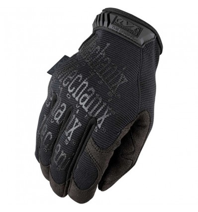 Guanti tattici Mechanix Original nero con logo nero Guanti tattici Mechanix Original nero con logo nero