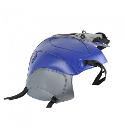 Copriserbatoio Bagster per BMW R1200RT in similpelle grigio tuono e baltico