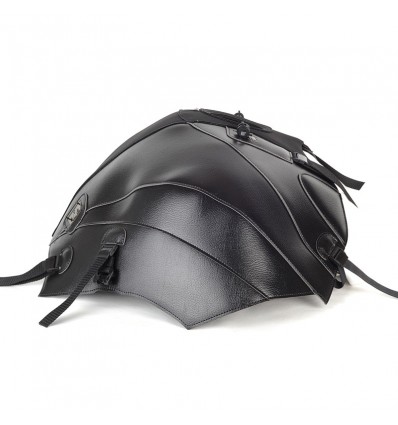 Copriserbatoio Bagster per BMW K1600 GT GTL in similpelle nero opaco e nero