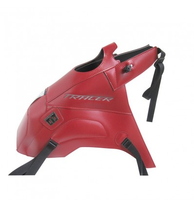 Copriserbatoio Bagster per Yamaha MT09 Tracer ABS in similpelle rosso scuro