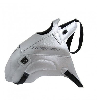 Copriserbatoio Bagster per Yamaha MT09 Tracer ABS in similpelle argento Copriserbatoio Bagster per Yamaha MT09 Tracer ABS in similpelle argento