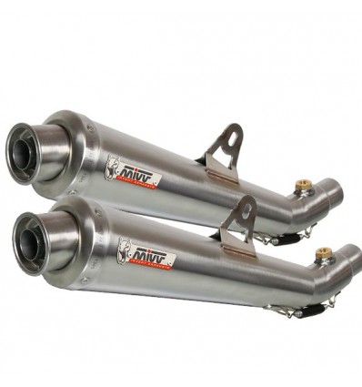 Terminali Mivv X-Cone Inox per Suzuki GSR 600