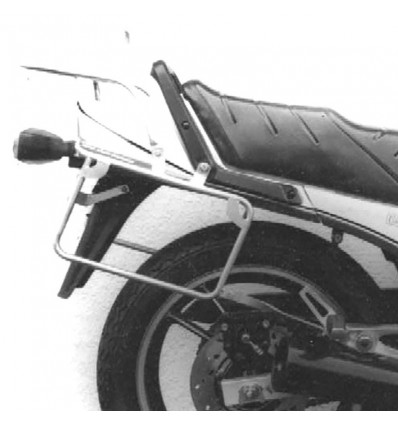 Portapacchi e telai laterali Hepco & Becker neri per Suzuki GSX 550ES 82-88 Portapacchi e telai laterali Hepco & Becker neri per Suzuki GSX 550ES 82-88