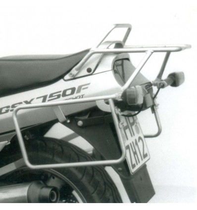 Portapacchi e telai laterali Hepco & Becker neri per Suzuki GSX 750F 89-97 Portapacchi e telai laterali Hepco & Becker neri per Suzuki GSX 750F 89-97