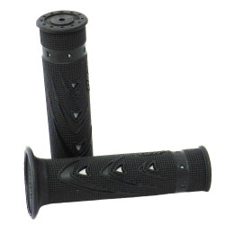 Manopole Pro Grip 721 nere e argento Manopole Pro Grip 721 nere e argento