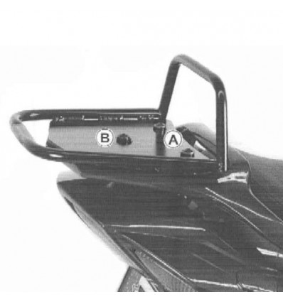 Portapacchi Hepco & Becker Rear Rack per Yamaha FJR 1300 01-05 Portapacchi Hepco & Becker Rear Rack per Yamaha FJR 1300 01-05