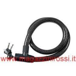 Catena flessibile Cobra in treccia acciaio 120cm