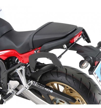 Telai laterali neri Hepco & Becker C-Bow system per Honda CBR650F dal 2014