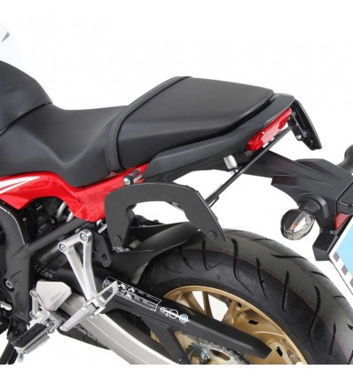 Telai laterali neri Hepco & Becker C-Bow system per Honda CB650F dal 2014 Telai laterali neri Hepco & Becker C-Bow system per Honda CB650F dal 2014