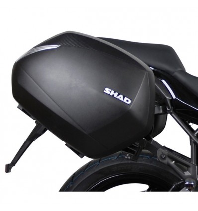 Portavaligie laterale Shad 3P per valigie SH36 su Kawasaki Versys 650 2015