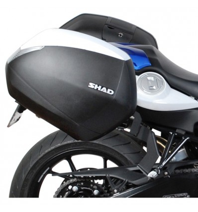Portavaligie laterale Shad 3P per valigie SH36 su BMW F800R