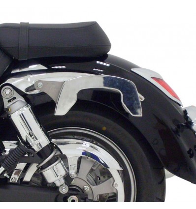 Telai laterali neri Hepco & Becker C-Bow system per Kawasaki VN 1700 Classic dal 2009