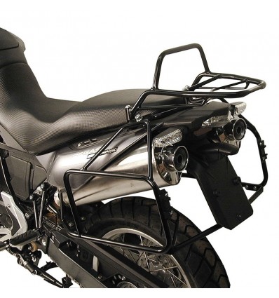 Portapacchi Hepco & Becker Rear Rack cromato per Aprilia Pegaso 650 Strada 05-09