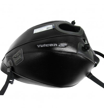 Copriserbatoio Bagster per Kawasaki Vulcan S650 in similpelle nero