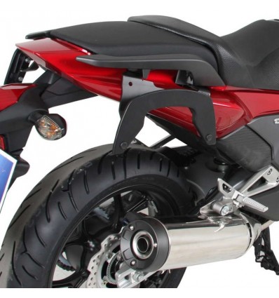 Telai laterali neri Hepco & Becker C-Bow system per Honda Integra 750 DCT dal 2014 Telai laterali neri Hepco & Becker C-Bow system per Honda Integra 750 DCT dal 2014