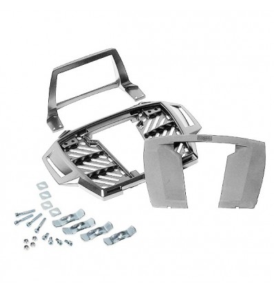 Portapacchi argento Hepco & Becker Alu Rack per Yamaha FZ6 Fazer S2 07-10 Portapacchi argento Hepco & Becker Alu Rack per Yamaha FZ6 Fazer S2 07-10