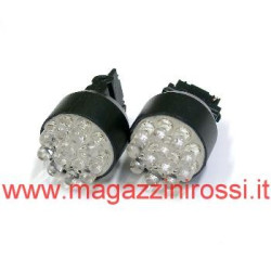 Lampadina frecce a led arancio T20 (2 pezzi)