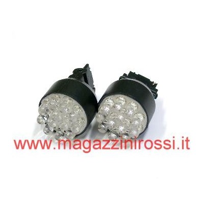 Lampadina frecce a led arancio T20 (2 pezzi) Lampadina frecce a led arancio T20 (2 pezzi)