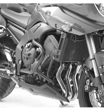 Paramotore nero Hepco & Becker per Yamaha FZ8 Fazer dal 2010 Paramotore nero Hepco & Becker per Yamaha FZ8 Fazer dal 2010