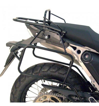 Coppia telai laterali neri Hepco & Becker Lock It per BMW G650X Contry 08-10