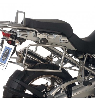 Coppia telai laterali neri Hepco & Becker Lock It per BMW R1200GS 04-07
