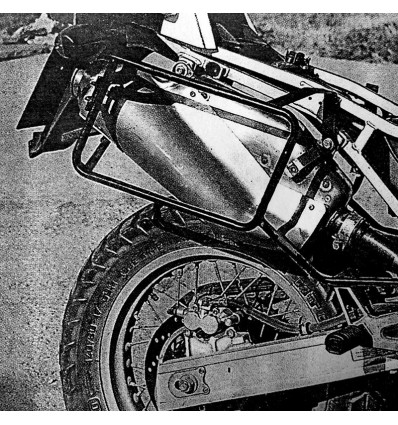 Telai laterali neri Hepco & Becker per Cagiva Elefant 900 i.e. 90-92 Telai laterali neri Hepco & Becker per Cagiva Elefant 900 i.e. 90-92