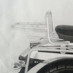 Portapacchi cromato Hepco & Becker Rear Rack per Moto Guzzi Aquila Nera e Nevada Classic V750