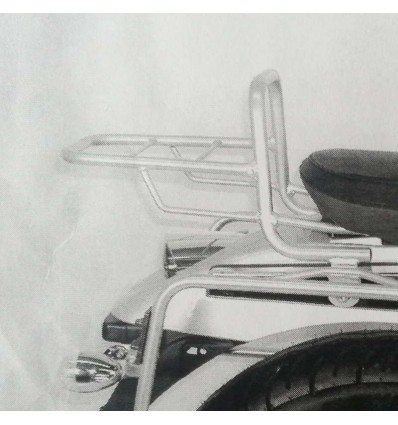 Portapacchi cromato Hepco & Becker Rear Rack per Moto Guzzi Aquila Nera e Nevada Classic V750