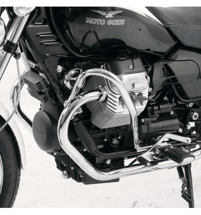 Paramotore cromato Hepco & Becker per Moto Guzzi Aquila Nera e Nevada Classic V750 Paramotore cromato Hepco & Becker per Moto Guzzi Aquila Nera e Nevada Classic V750
