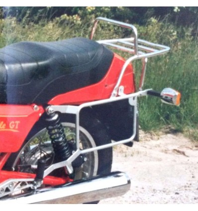 Portapacchi e telai laterali cromati Hepco & Becker per Moto Guzzi 850 T5 85-87 Portapacchi e telai laterali cromati Hepco & Becker per Moto Guzzi 850 T5 85-87