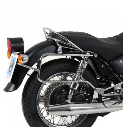 Telai laterali cromati Hepco & Becker per Moto Guzzi California Aquila Nera dal 2011 Telai laterali cromati Hepco & Becker per Moto Guzzi California Aquila Nera dal 2011
