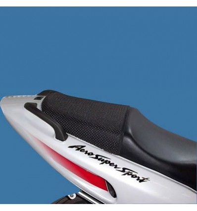 Rete antiscivolo passeggero Triboseat per sella Triumph, Honda, Kawasaki, Suzuki e Yamaha Rete antiscivolo passeggero Triboseat per sella Triumph, Honda, Kawasaki, Suzuki e Yamaha