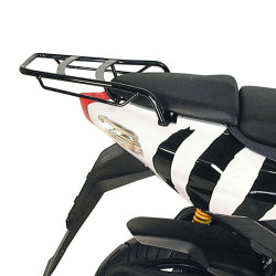 Portapacchi nero Hepco & Becker Rear Rack per Aprilia SR 50 Factory dal 2005