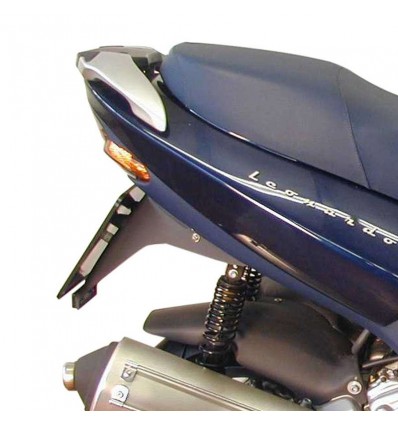 Portapacchi argento Hepco & Becker Rear Rack per Aprilia Leonardo 250 99-01