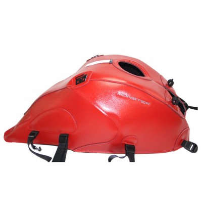 Copriserbatoio Bagster per Ducati Monster 821/1200/1200S in similpelle rosso