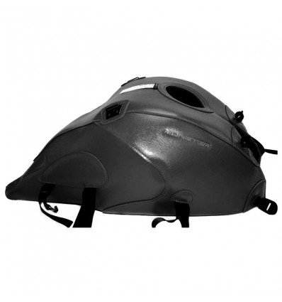 Copriserbatoio Bagster per Ducati Monster 821/1200/1200S in similpelle nero opaco