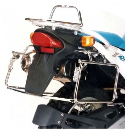 Telai laterali neri Hepco & Becker per BMW F650 93-00 e F650ST 97-00 Telai laterali neri Hepco & Becker per BMW F650 93-00 e F650ST 97-00