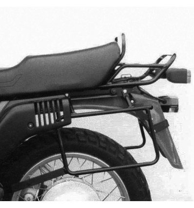 Telai laterali neri Hepco & Becker per BMW R80GS e R100GS 87-96 Telai laterali neri Hepco & Becker per BMW R80GS e R100GS 87-96