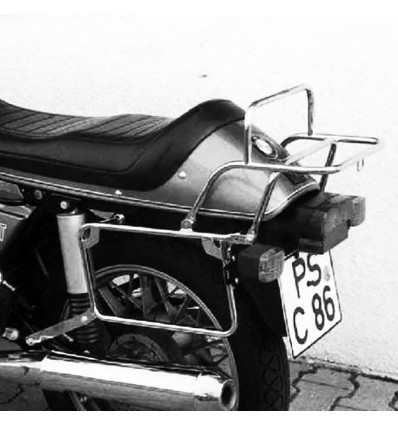 Portapacchi e telai laterali Hepco & Becker neri per BMW  R80 RT e R100 RT/RS/CS/7
