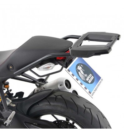 Portapacchi nero Hepco & Becker Alu Rack per Ducati Monster 1100 evo dal 2010 Portapacchi nero Hepco & Becker Alu Rack per Ducati Monster 1100 evo dal 2010