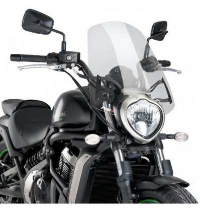 Cupolino Puig Naked per Kawasaki Vulcan S trasparente Cupolino Puig Naked per Kawasaki Vulcan S trasparente