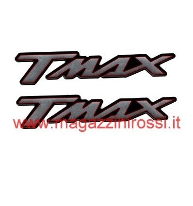Adesivi scritta T-Max resina 3D cm 14 Adesivi scritta T-Max resina 3D cm 14