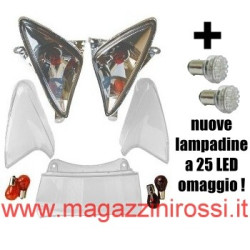 Kit vetri completo ONE Tuning Lexus bianchi (ant. + pos