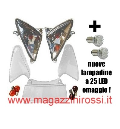 Kit vetri completo ONE Tuning Lexus bianchi (ant. + pos Kit vetri completo ONE Tuning Lexus bianchi (ant. + pos